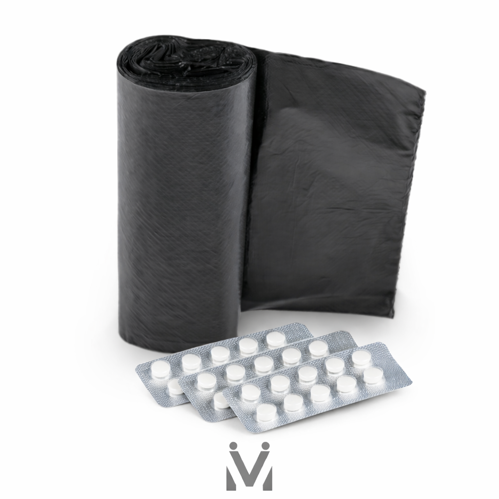 Kit com 3 cartelas de tadalafila 5mg VirilMen, contendo 90 comprimidos, produto original discreto e lacrado