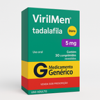 Kit com 3 caixas de tadalafila 5mg VirilMen, contendo 90 comprimidos, produto original e lacrado